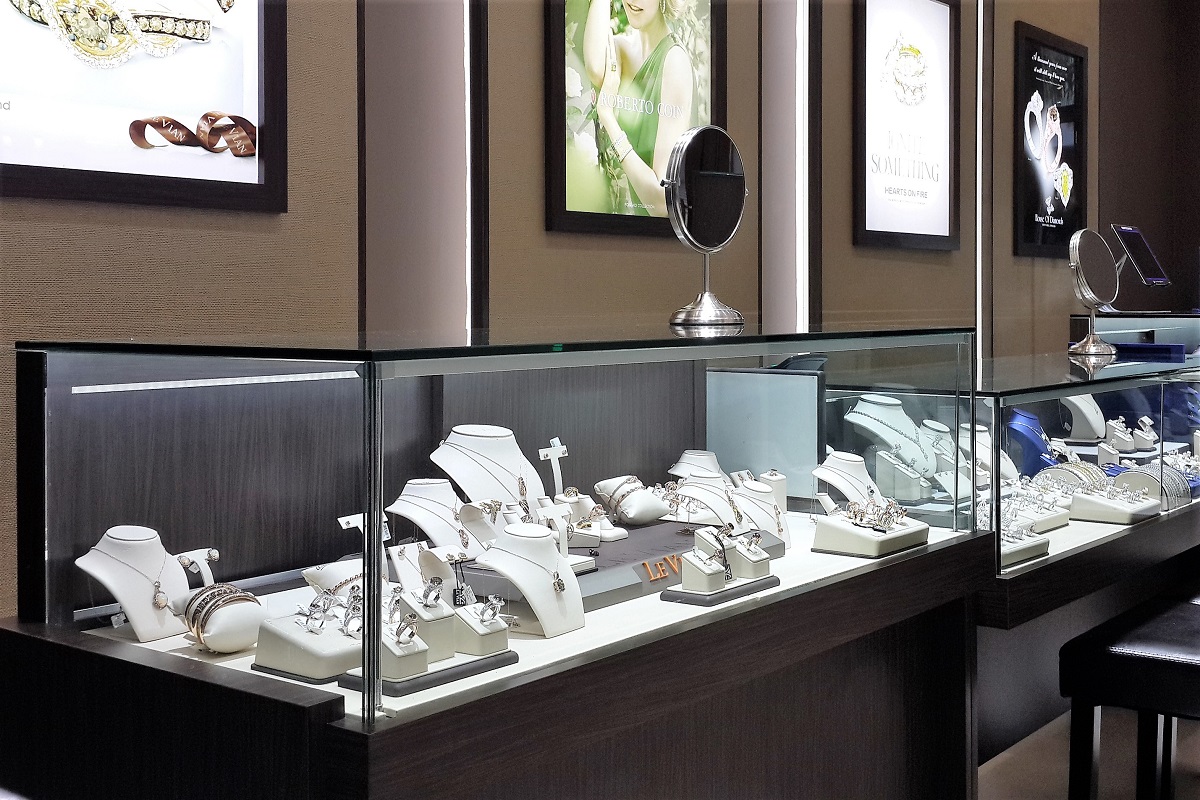 LED 6000k Lighting Customize Display showcase jewelry Store Pawn Shop 